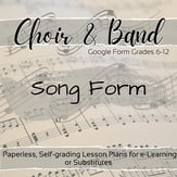 Song Form Digital File Digital Resources cover
